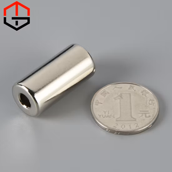N48 Permanent Cylinder Neodymium Magnet with Hole for Sensors
