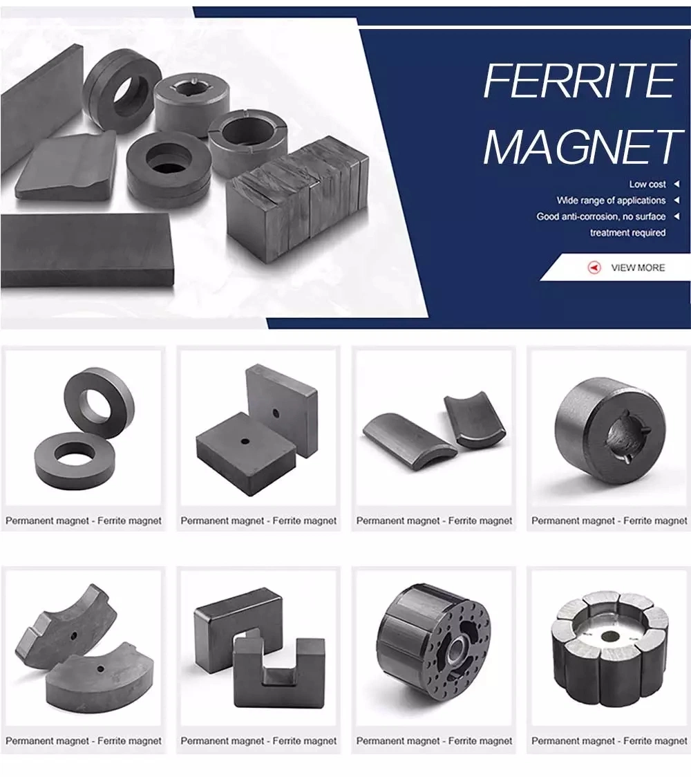 Preferential Industrial Ferrite Magnet Manufacturers Permanent Ferrite Magnets for Large Ring Arc Bar Loudspeakers